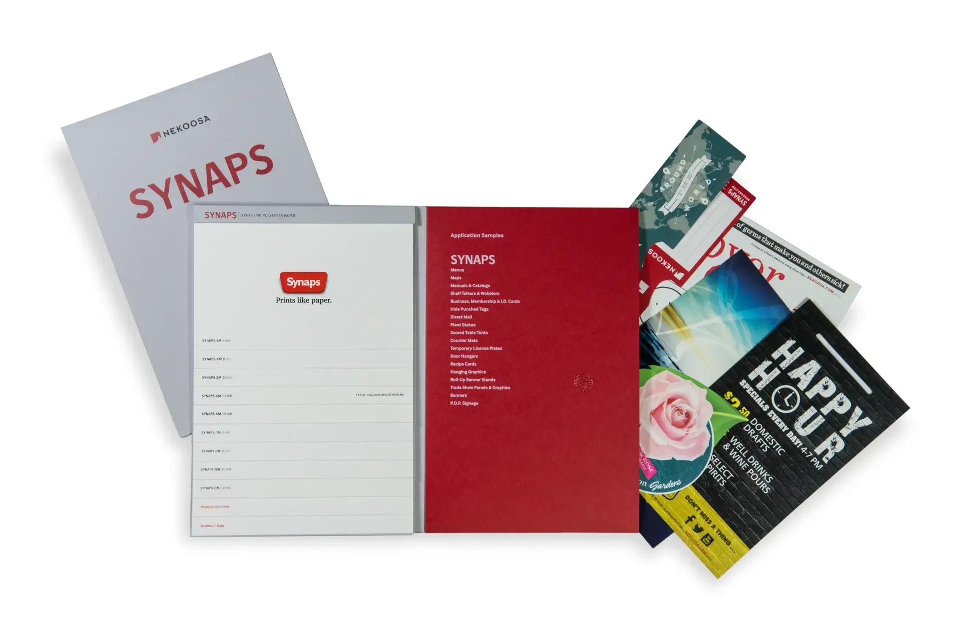 SYNAPS Synthetic Polyester Paper Sales Kits